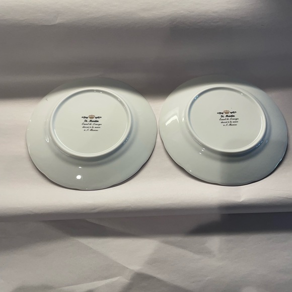 Limoges plates: SET of TWO - Picture 2 of 3